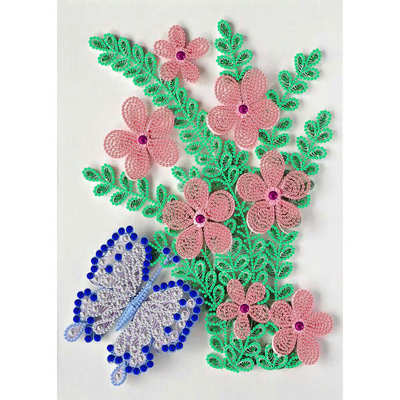 #A Yan Paper Drawing 5D DIY Diamond Painting Special-shaped Partial Drill Decor