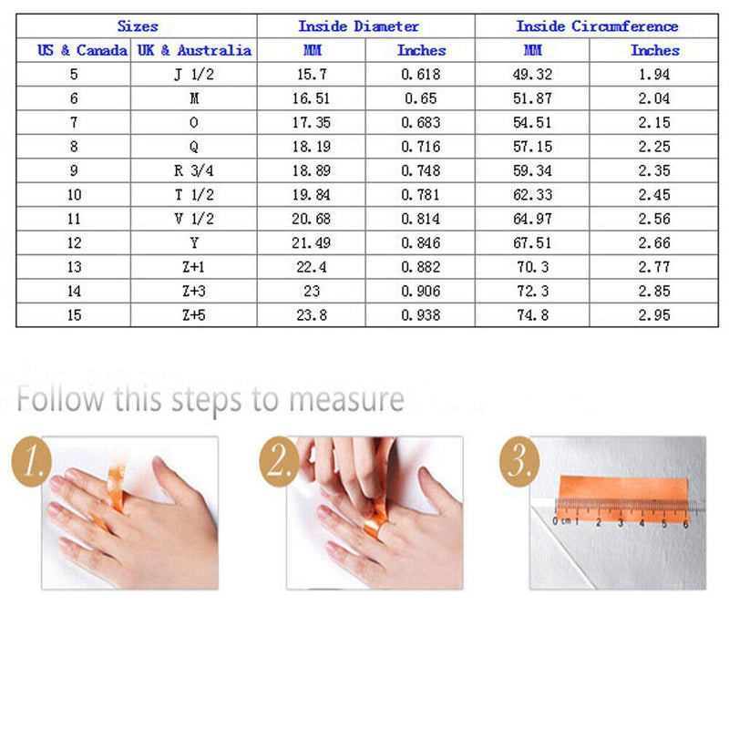 Women Fashion Accessories Jewelry Mom Letter Ring Family Mother's Day Gift