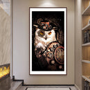 Full Round Drill Diamond Painting Owl Mosaic Kits Picture Rhinestone Artwor