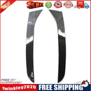 2pcs Rear Window Wing Trim Covers Carbon Patter Spoiler Canards Splitter