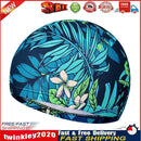 Swimming Caps Women Men Waterproof Ear Hair Protection Swim Hat (Green) Newly