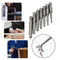 7pcs Woodworking Hex Driver Screwdriver Bit Set Electric Drill Flat Heads