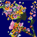 Butterfly Beauty Lady 5D Drill Diamond DIY Painting Craft Home Decor A