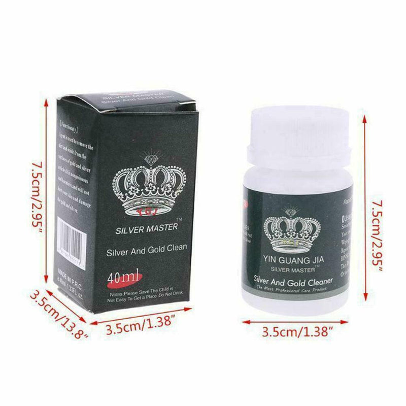40ml Shine Jewelry Cleaner Anti-Rust Derusting Brightening Muti-Use Cleaner J7V6