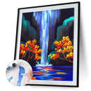 Art Hand Painted Oil Paint By Numbers Digital Scenery Drawing Canvas Home Decor