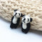 Drop Ear Stud Stud Earrings Dangle Cartoon Bear Panda Ear Clip Animal Earrings