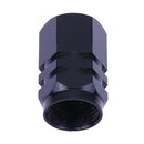 4pcs Aluminum Alloy Car Wheel Tire Valve Air Caps Stem Covers (Black) Newly