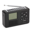 SOS FM/AM Portable Solar Panel Large Battery Radio Outdoor Solar Hand Crank