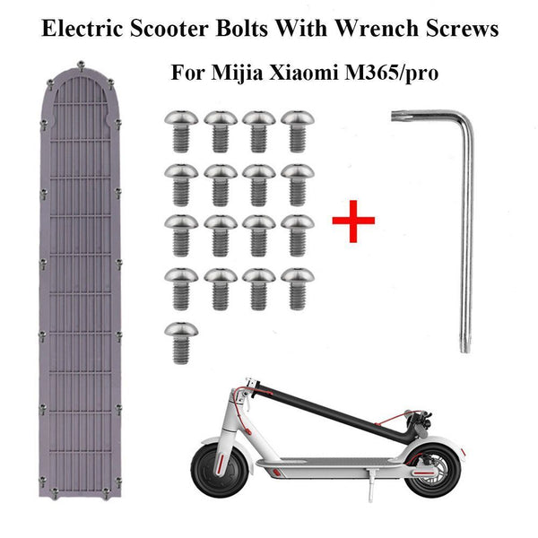 With Wrench Screws Battery Cover Screws Lock Fixed Bolt Electric Scooter Bolts