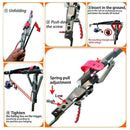 Fishing Automatic Bracket Fishing Rod Pole Stand Holder Hook Tip-Up J0O6 W1B5