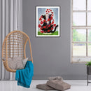 5D DIY Diamond Painting Love Cat Full Round Drill Art Picture Rhinestone Decor