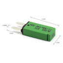 DC 14V Auto Reset Mini Circuit Breaker Blade Fuse for Car Boat(30A Green) Newly