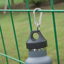 12pcs Carabiner Clip Keychain Quick-hanging Buckle Fishing Climbing Acessories