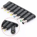 Highly Compatible 8 in 1 Universal Power Charger Adapter Tips for Laptop Notebo