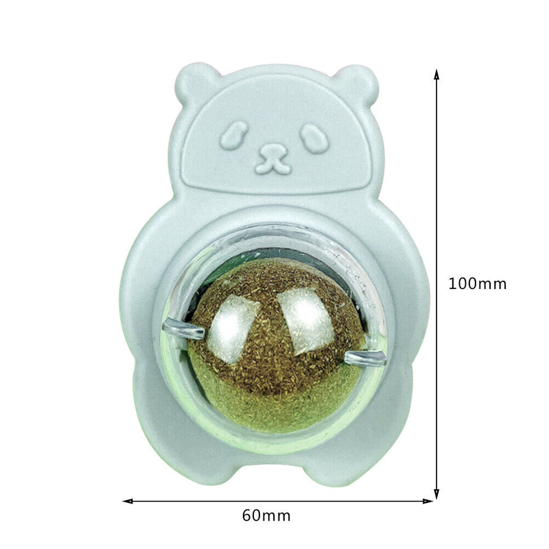 Catnip Ball Pets Cat Toys Licking Kitten Molar Teaser Cleaning Training Sup