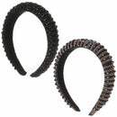 HairHoop Hair Accessories Headdress Head wrap Handmade Rhinestone hairband