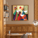 5D DIY Full Round Drill Diamond Painting Cartoon King Rhinestone Artwork Newly