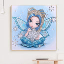 5D Diamond Painting Elf Girl Partial Special Shape Drill DIY Crafts (YX005)