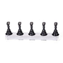 False Nail Tips Practice Stand Acrylic Display Magnetic Holder (Black) Newly