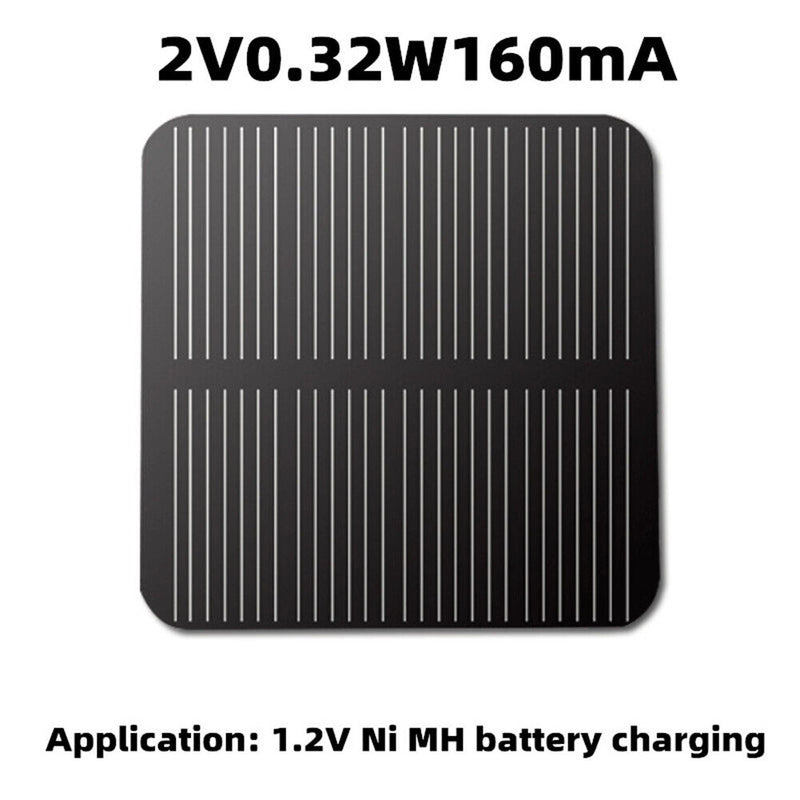 0.32W 2V 160mA Solar Cell DIY Solar Panel Module Charger for 1.2V Battery P