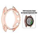 Soft TPU Watch Case Cover Anti Scratch Shell Protector for Garmin Approach S6
