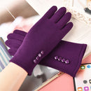 Autumn And Winter Ladies Touch Fashion Gloves Touch Screen Gloves Warm Gloves