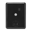 Thin LCD Digital Screen Kitchen Timer Cooking Countdown Alarm Clock (Black)