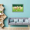 1000pcs DIY Grass Sheep Paper Puzzle Educational Jigsaw Handmade Assembling Toys