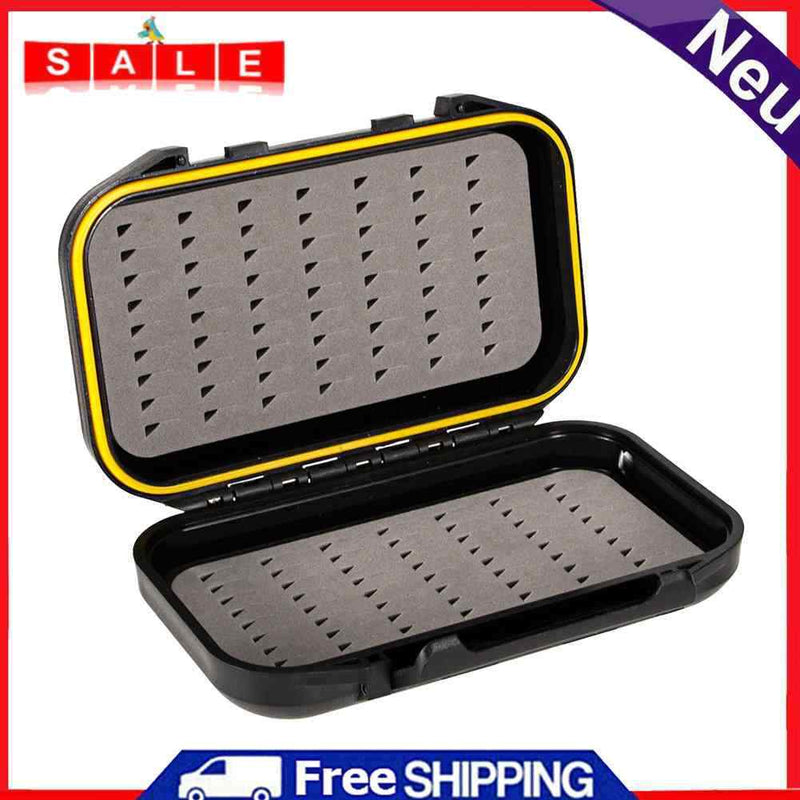 Waterproof Fishing Tackle Box Fishing Lure Hook Storage Case for Fly Fishing