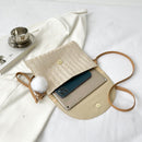 Straw Clutch Handbag Summer Beach Woven Envelope Crossbody Purse (White 1)