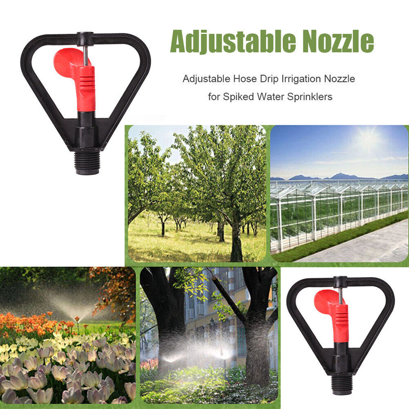 1/2 inch Rotating Garden Sprinklers Agriculture Lawn Watering Spray Nozzles
