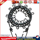 Portable Windproof Travel Clotheslines Camping Outdoor w/ Clothespin Hooks Newly