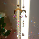 Crystal  Star Moon Sun Hanging Metal Pendant Home Decor (34)