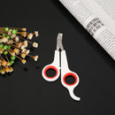 Dog Stainless Steel Nail Toe Scissors for Pet Cat Rabbit Claw Trimmer Clipper