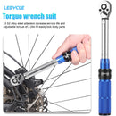 LEBYCLE Torque Wrench Set 2-24Nm MTB Bike Allen Key Cycling Bicycle Repair Tools