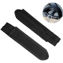 Bike Fixed Gear Pedal Strap Anti-slip Bicycle Extended Foot Straps (Black) Newly
