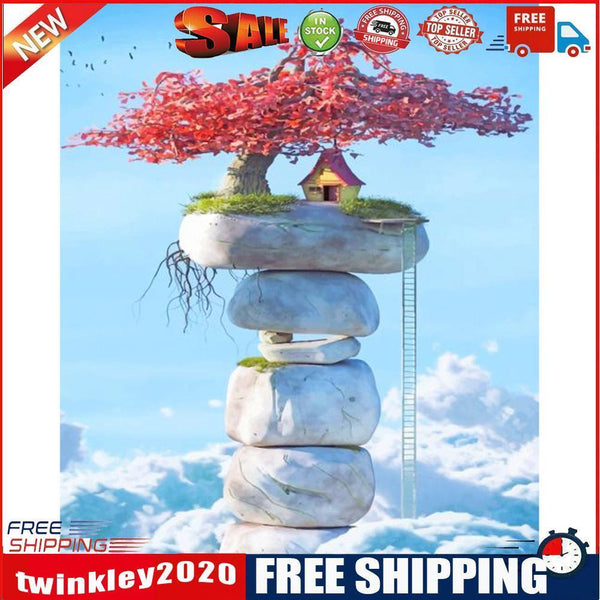 Painting By Numbers DIY Landscape Room Wall Picture Hand Painted Handwork