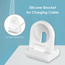 Smart Watch Charging Holder for Honor Watch GS Pro Silicone Stand (White) Newly