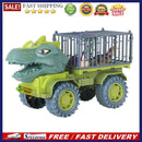 Children Dinosaurs Transport Car Carrier Truck Toys Pull Back Vehicle Trailer