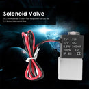 DC12V Normally Closed Fast Response Electric Air Oil Water Solenoid Valve Newly
