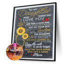 DIY Alphabet Letter Kit 5D Special Shaped Luminous Diamond Painting (X037) Newly