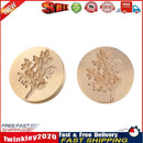 Round Grass Flower Wax Sealing Stamp Head Copper Stamps w/o Handle (ZR024) Newly