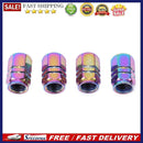 4pcs Colorful Hexagonal Aluminum Car Motorcycle Tire Valve Stem Caps Covers