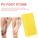 Foot Plate File Stone Dead Skin Peeling Callus Exfoliate Pedicure (Yellow) Newly
