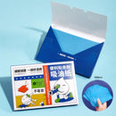 Face Oil Absorbent Sheets Flexible Anti-tear Face Blotting Paper (Blue) Newly