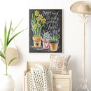 Letter Bonsai Colouring Oil Canvas Picture DIY Hand Painted Paint By Numbers Kit