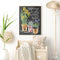 Letter Bonsai Colouring Oil Canvas Picture DIY Hand Painted Paint By Numbers Kit
