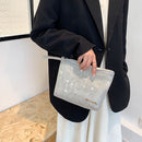Fashion Women Clutch Bag Casual Solid Card Purse Money Holder (Rhinestone)