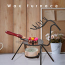 Retro Sealing Wax Furnace Wood Sealing Wax Beads Sticks Warm Melting Glue Pot