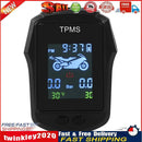 Waterproof Motorcycle TPMS External Sensor Tire Pressure Monitoring System Newly
